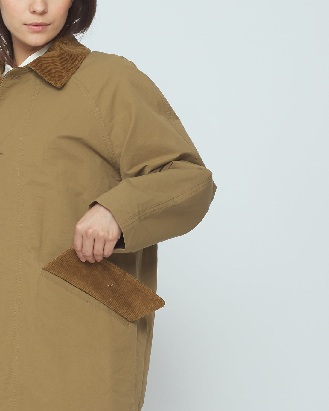 Mid-Length Duster - SS26 - Tan Brown
