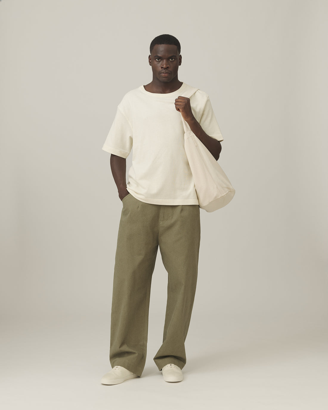 Signature Carry-All Commuter - Brushed Canvas Edition - Off-White