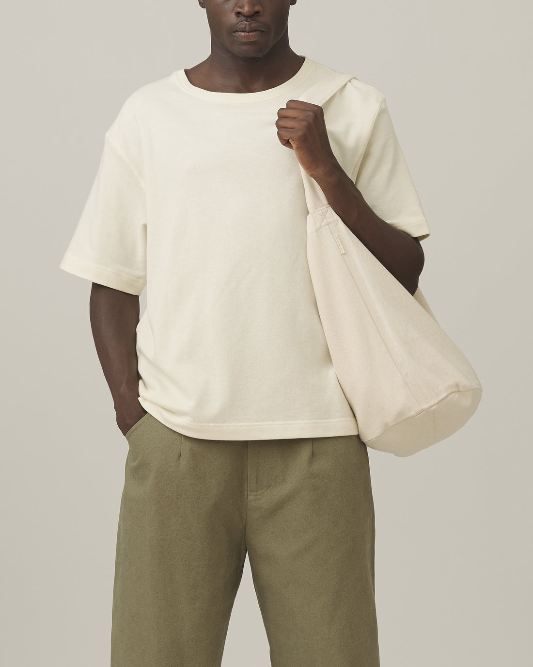 Signature Carry-All Commuter - Brushed Canvas Edition - Off-White