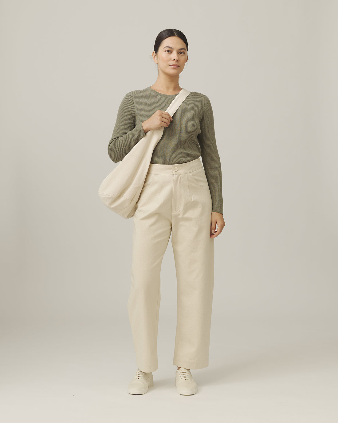 Signature Carry-All Commuter - Brushed Canvas Edition - Off-White