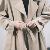 Spring Long Trench - SS23 - Tan