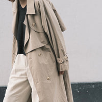 Spring Long Trench - SS23 - Tan