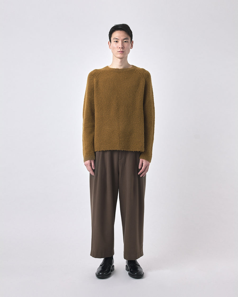Chunky Crewneck Pullover - FW23 - Dijon