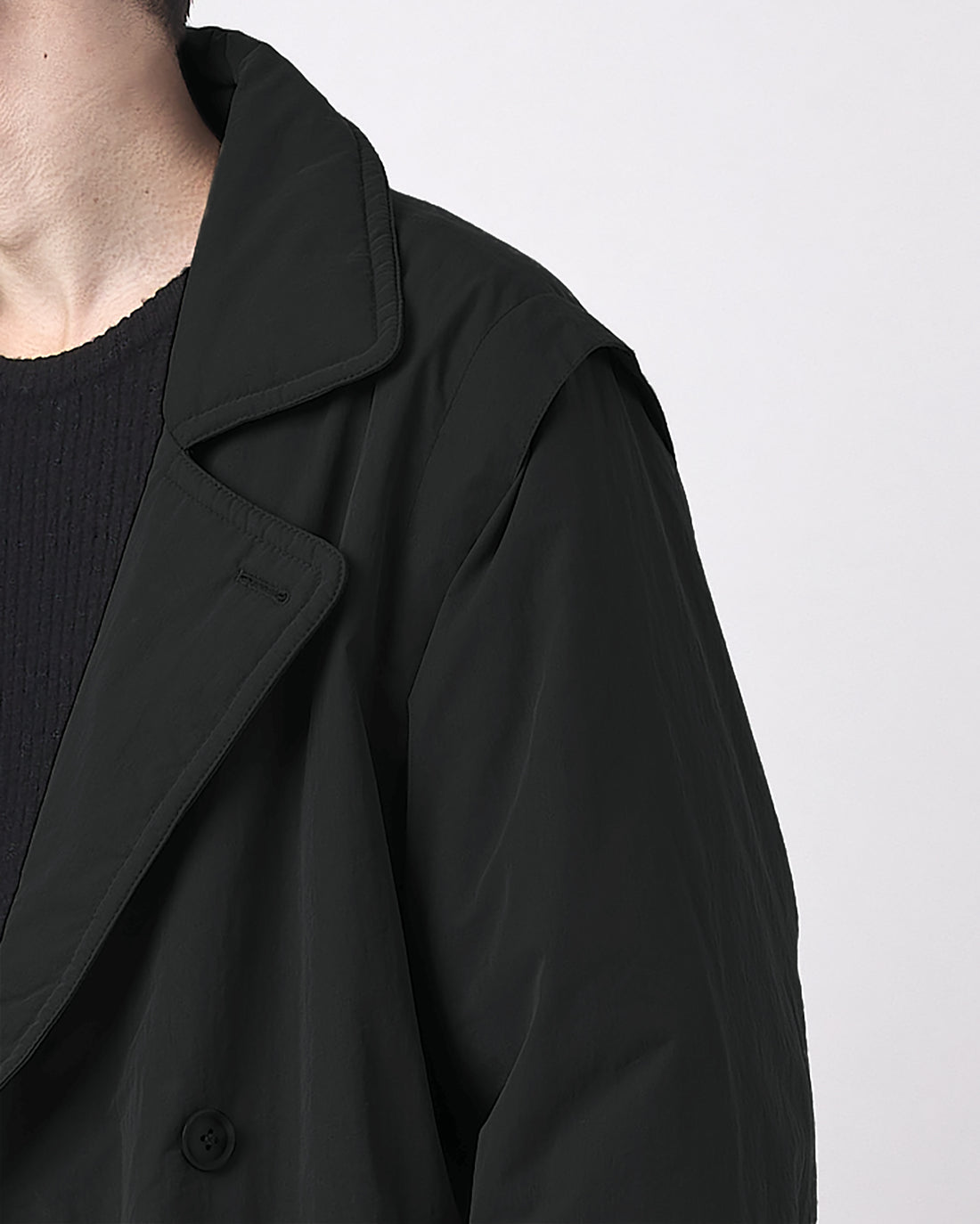 Padded Winter Trench - FW23 - Black