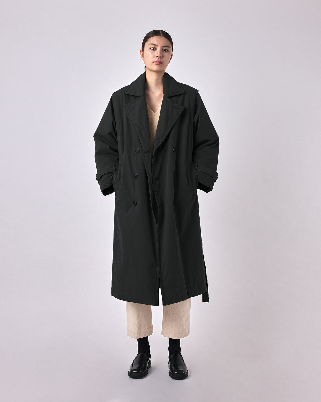 Padded Winter Trench - FW23 - Black