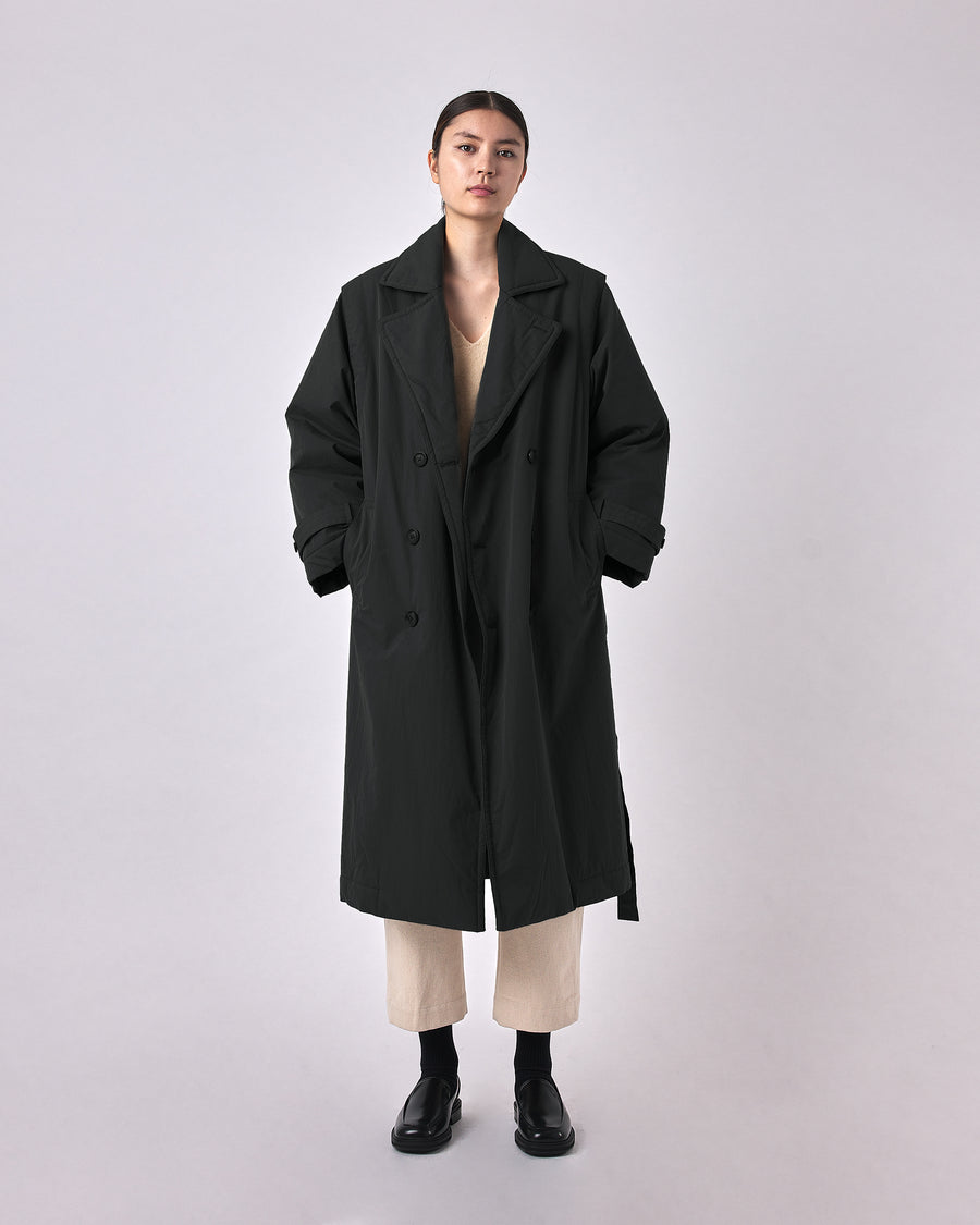 Padded Winter Trench - FW23 - Black