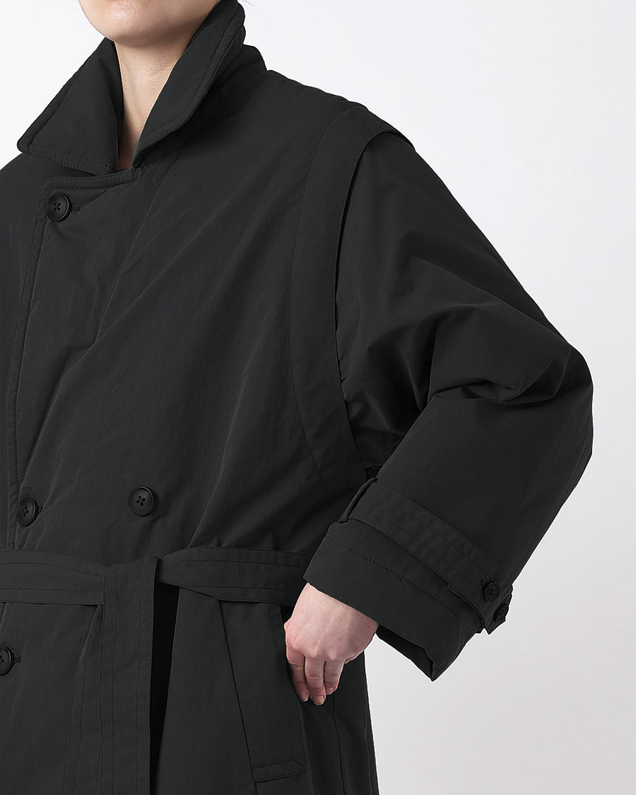 Padded Winter Trench - FW23 - Black
