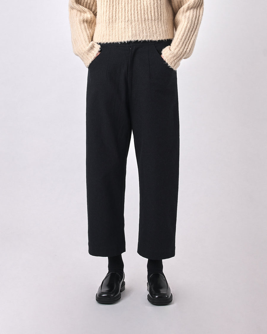 Signature Curve Legged Trouser - Fall Edition - Navy Black