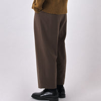 Wool Pleated Trouser - FW23 - Umber