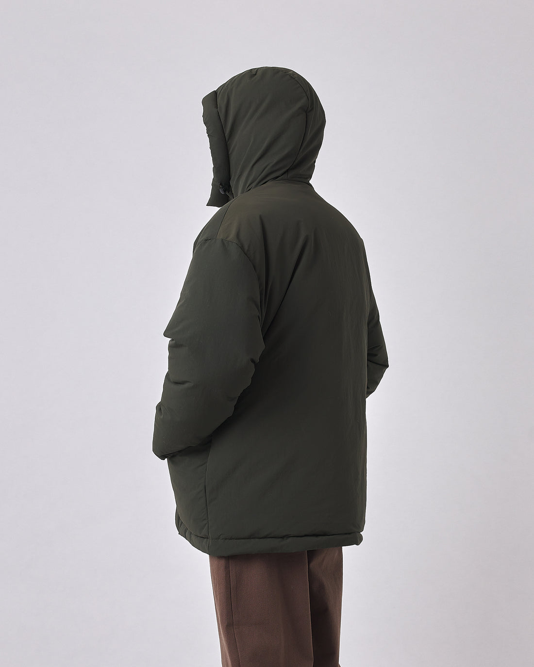Hooded Puffer - FW23 - Deep Olive