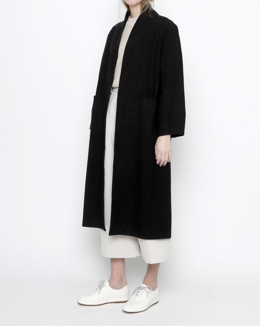 Signature Open Fall Coat - Classic Edition - Black