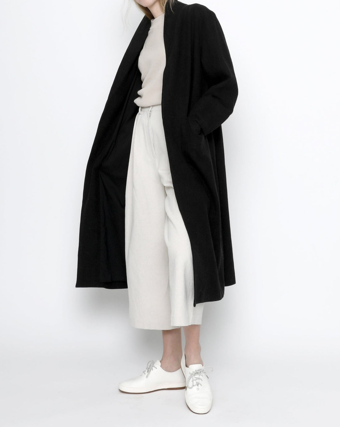 Signature Open Fall Coat - Classic Edition - Black