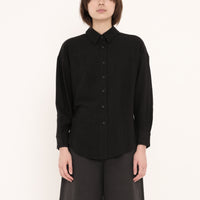 Signature Dolman Shirt - Black