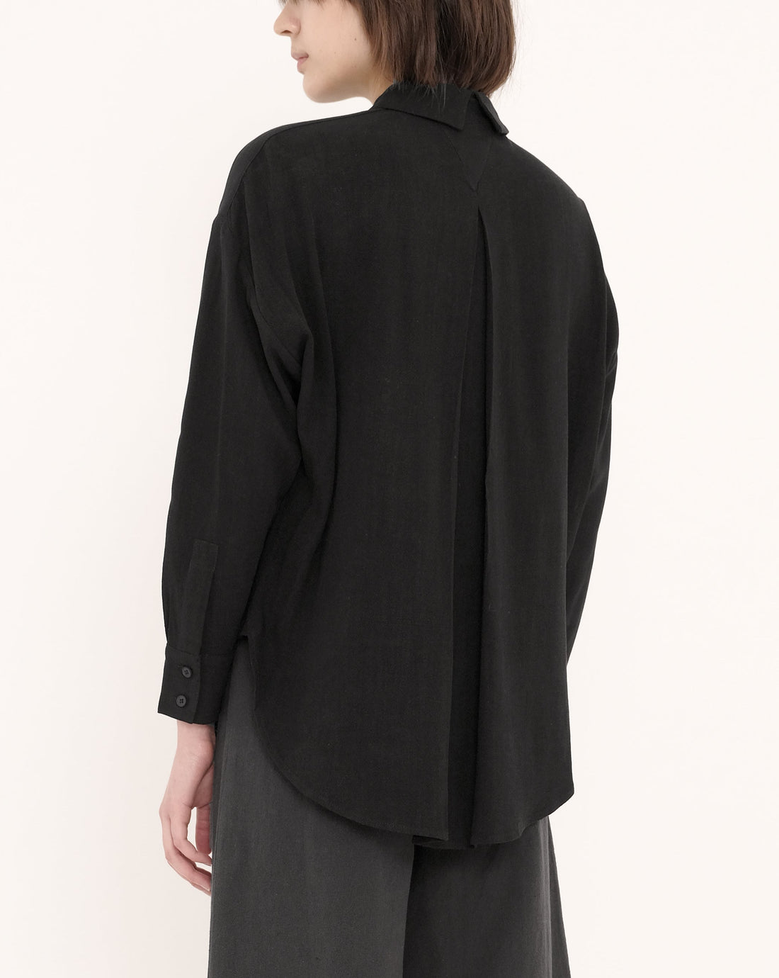 Signature Dolman Shirt - Black