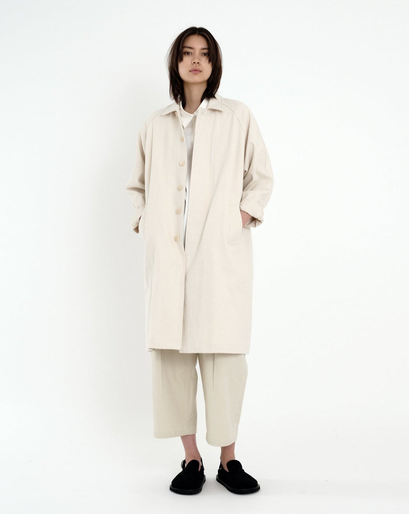 ジャケット・アウター YOKE DETACHABLE DUSTER COAT YOKE DETACHABLE DUSTER COAT MIX STYLE.2020.3.8. | 845 | mark