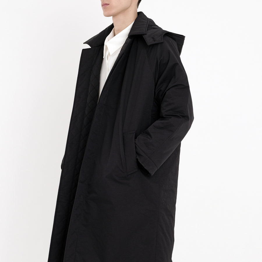 Hooded Duster - FW22 - Black