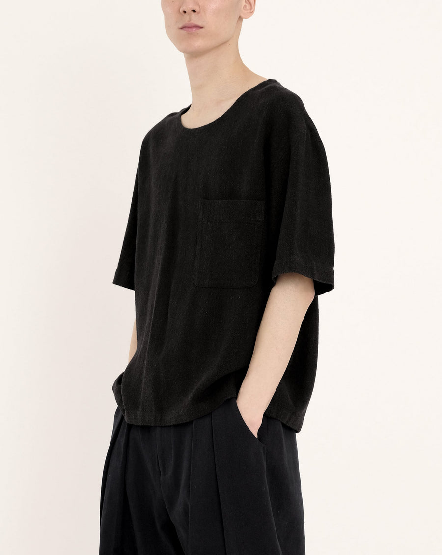 Signature Unisex Pocket Tee - Classic Black