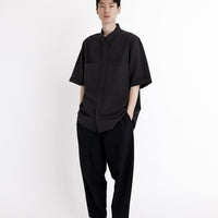 Signature Double Pockets Shirt - Black