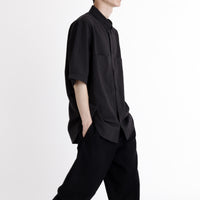 Signature Double Pockets Shirt - Black