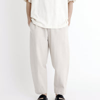 Signature Elastic Pull-Up Trouser - Canvas Edition - Oatmeal