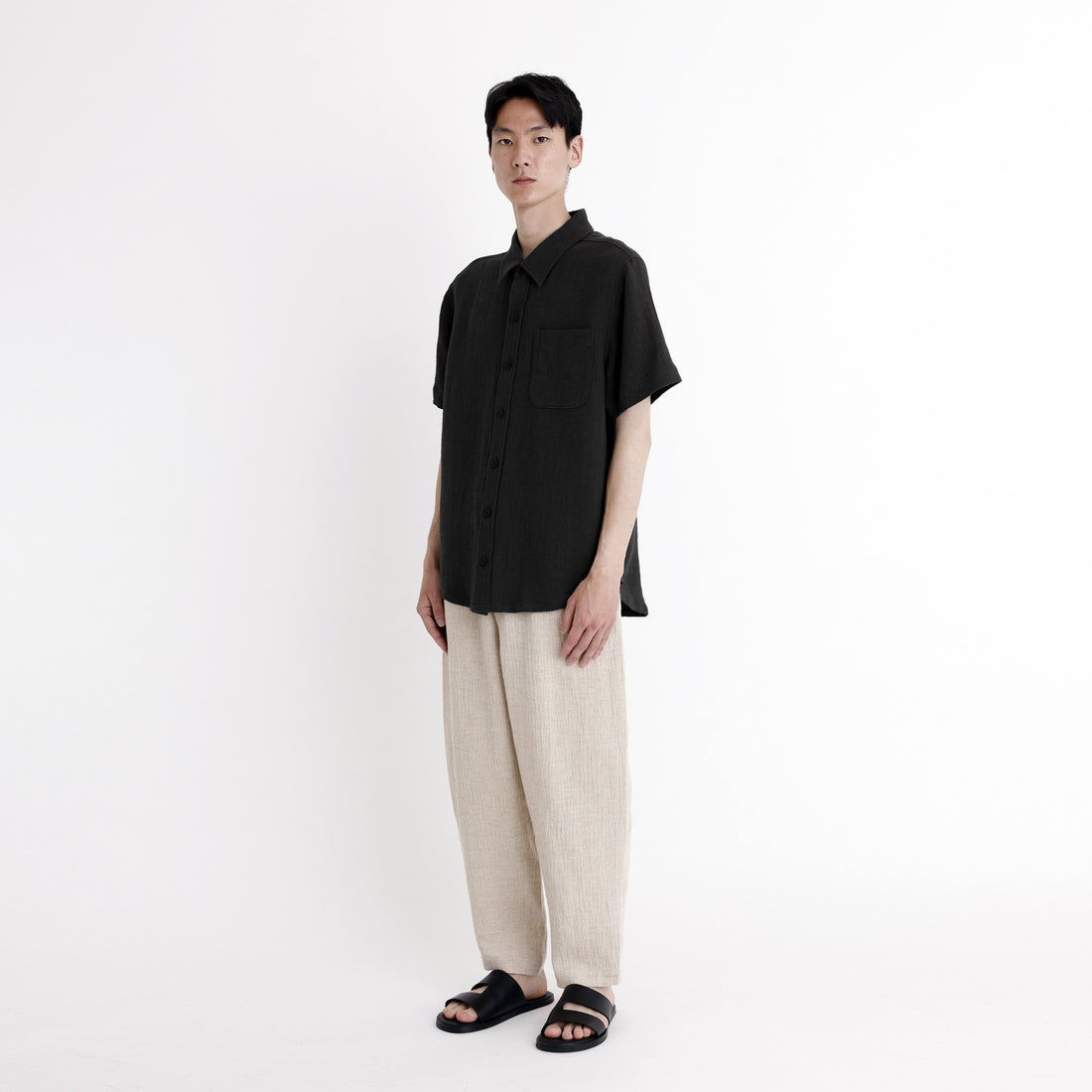 Signature Pocket Shirt - Gauze Edition - Black