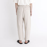 Curve Legged Trouser - Oatmeal