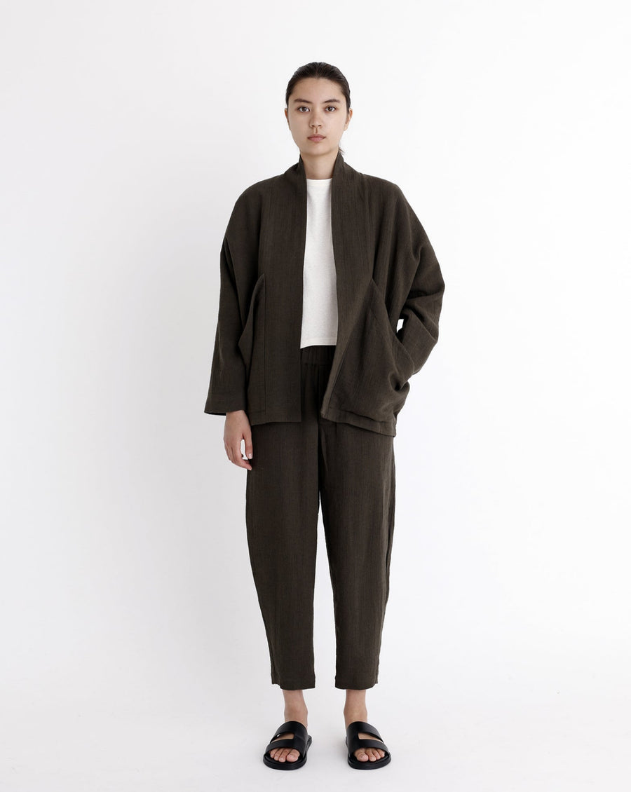 Signature Sumo Jacket - Gauze Edition - Deep Moss