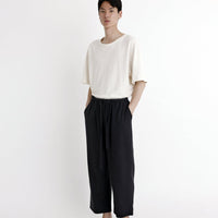 Drawstring Relaxed Trouser - SS23 - Black