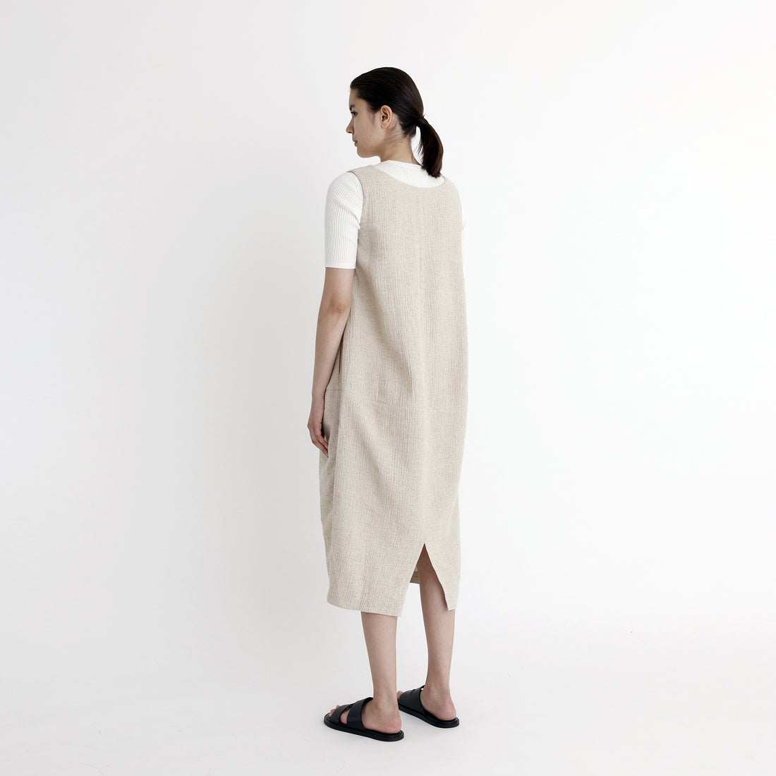 Cocoon Tent Dress - SS23 - Oatmeal