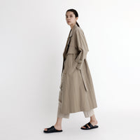 Spring Long Trench - SS23 - Tan