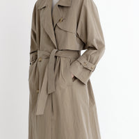 Spring Long Trench - SS23 - Tan