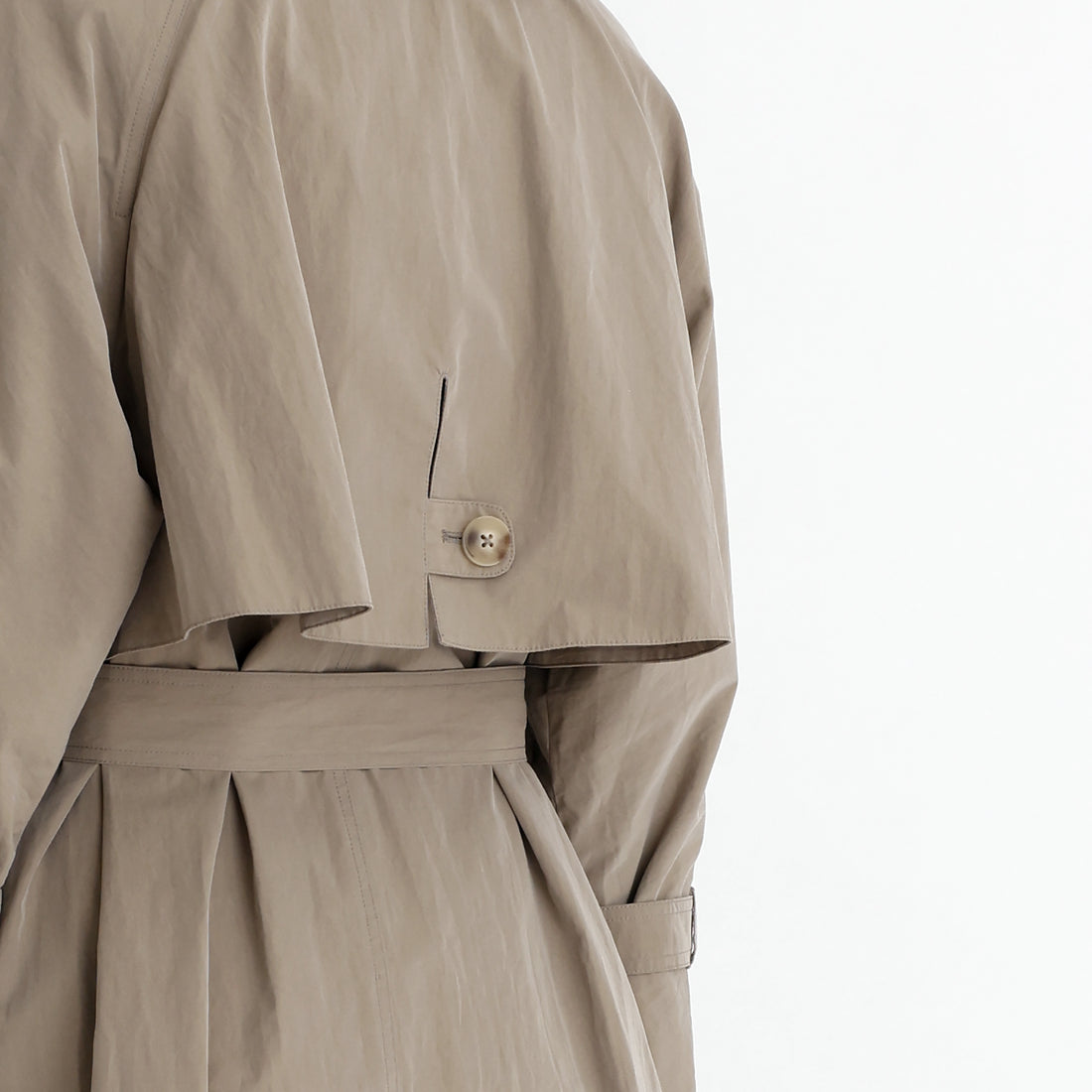 Spring Long Trench - SS23 - Tan