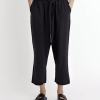 Drawstring Relaxed Trouser - SS23 - Black