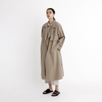 Spring Long Trench - SS23 - Tan