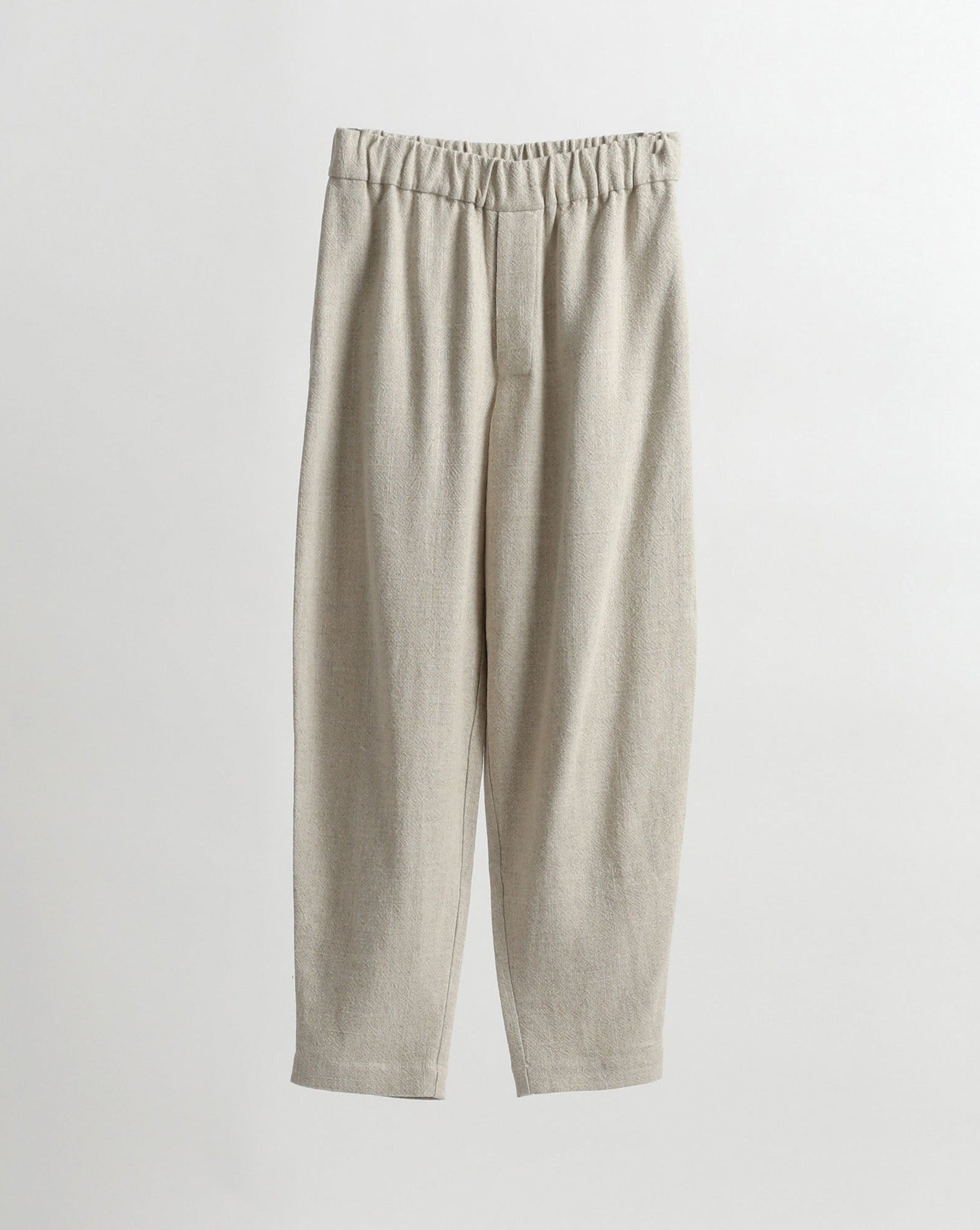 Signature Elastic Pull-Up Trouser - Classic Edition - Oatmeal