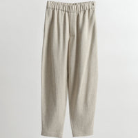 Signature Elastic Pull-Up Trouser - Classic Edition - Oatmeal