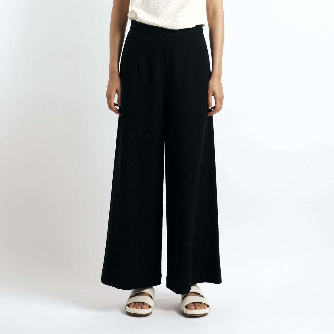 Signature Wide-Legged Trouser - Classic Edition - Black